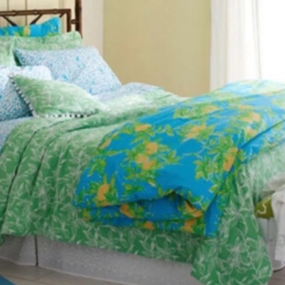 Lilly Pulitzer x Garnet Hill Juice Stand Full/Queen Duvet